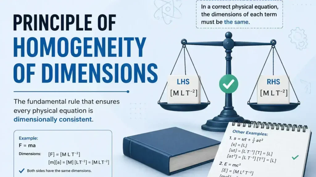 Feature image of the article principle of homogeneity of dimensions